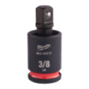 Перехідник ударний шарнірний для головок ShW 3/8'' MILWAUKEE