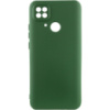 Чохол Silicone Cover Lakshmi Full Camera (A) для Xiaomi Redmi 10C, Зелений / Dark green - купити в SmartEra.ua