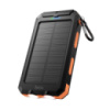Зовнішній акумулятор HOCO J164 Platinum solar dual lighting power bank(8000mAh) Black (6942007667579)