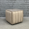 Пуф-трансформер 5в1 Остин-2 со столиком велюр бежевый/дуб платиновый 3-2-9005
