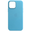 Шкіряний чохол для iPhone 14 Plus (6.7«») - Leather Case (AA) with MagSafe Blue - купити в SmartEra.ua