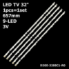 LED підсвітка TV 32« UE32F4000AWXBT UE32F5500AWXXC UE32F5030AWXXH UE32F5500ASXBT UE32F5030AWXXC UE32F5500 1шт.