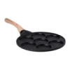 Сковорода для оладок з антипригарним покриттям 26 см, чорний
