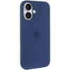 Чохол Silicone case (AAA) with Magsafe and Animation (button) для Apple iPhone 16 (6.1«)
