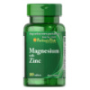 Puritan's Pride Magnesium with Zinc 100 таб