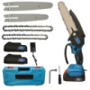 Акумуляторна ланцюгова пилка з 2 шинами Chain Saw 6 та 8 • Потужна міні-пила для дому та саду