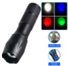 Ліхтар X10-4XPE LED(White+Red+Blue+Green), Li-Ion акумулятор, ЗУ microUSB, zoom
