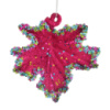 Игрушка на елку YES Лист пуансеттии 973102 12 см