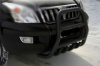 Кенгурятник высокий Black (нерж) для Toyota Land Cruiser Prado 120 2002-2009 гг