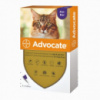 Advocate капли на холку для кошек от чесоточных клещей, блох и гельминтов от 4-8 кг