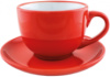 Набір чайний керамічний Economix Promo VENA 250мл, червоний