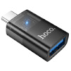 Адаптер Hoco UA36B Type-C to USB Black (Код товару:42014)