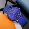 Часы Geneva с силиконовым ремешком Синий