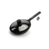 Сковорода Haus Roland HR154-2, 24 см, алюминиевая, 2,4 л, с крышкой. Черный (HR154-2)