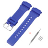 Ремінець для годинника Casio AE-1000W Blue SI синій поліуретановий (SKU 1051-1016)