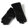 PODIUM Перчатка Женская кожа-олень Holms 31-2 black плюш Распродажа