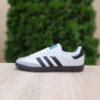 Adidas SAMBA Білі з чорним і сірим