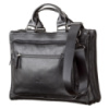 Сумка чоловіча 711116 шкіряна Чорна