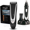 Машинка для стрижки Adler AD 2822 чоловічий тример з насадками для голови носа вух та тіла