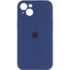 Чохол для Apple iPhone 14 Plus (6.7«») - Silicone Case Full Camera Protective (AA) Синій / Deep navy - купити в SmartEra.ua