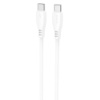 Кабель Proove Simple Silicone Type-C to Type-C 60W 1m White (CCSI60002202)
