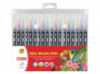 Фломастери Maxi пензлики REAL BRUSH 18 кол. 0.5-6мм