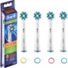 Насадки Oral-B Cross Action EB50 Clean Maximiser 4 шт сменные насадки для электрических зубных щеток