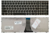 Клавіатура Lenovo IdeaPad G50-30 G50-45 G50-70 Z50-70 B50-30 B50-45 E51-80 Z51-70 G70-80 Z70-70 500-15ACZ 500-15ISK чорна/серебро