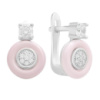 Серебряные серьги CatalogSilver с керамикой (60002350)