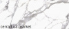 Плитка Cerrad Calacatta White 120*280 - білий мармур матовий