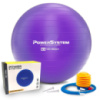 М'яч для фітнесу (фітбол) Power System PS-4012 Ø65 cm PRO Gymball Purple