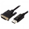 Кабель мультимедийный Display Port to DVI 24+1pin 1.8m (DVI-D) Atcom (9504)