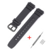 Ремінець Casio accessories для Casio AE-1000W Black Black полімерний чорний (1051-1042)