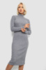 Сукня повсякденна утеплена, колір світло-сірий, 257R115