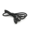 Кабель питания Schuko PC-186 CEE7/7-C13, 1.5M, 0.75mm, OEM (евровилка) Q25/250