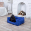 Лежанка для собаки и кота, цвет синий