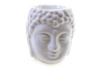 Керамічна аромалампа Будда біла 7 х 7 х 8,5 см