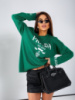 ​Жіночий светр зелений новинка