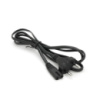 Кабель питания 1.5m, 0.5mm, PC-184/2 CEE7/16-C7 2 pin (для бытовой техники), Black, OEM Q650