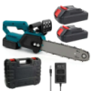 Компактна акумуляторна пила CHAIN SAW з шиною 12 і двома батареями • Ланцюгова пила M-9019 на акумуляторі