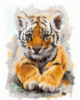 Картина за номерами «Миле тигреня» 40х50см