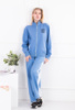 Жіночий блакитний спортивний костюм