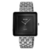 Наручний годинник Skmei 2371SIBK Silver-Black класичний унісекс у квадратному корпусі