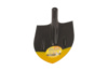 Лопата штикова Mastertool 210 x 290 мм x 0.7 кг Чорна (14-6255)