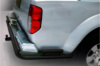 Задняя защита AK003-Special Black (нержавеющая сталь) для Nissan Navara 2006-2015 гг