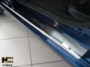 Защитные накладки на пороги RENAULT MEGANE III 4/5D c-2009г.