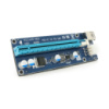 Плата PCE164P-N09 (V009S-Plus) Riser PCI-EX, x1=>x16, USB 3.0, DC12V(PCI-E/6pin), конденсаторы 270, VER009S,Пакет