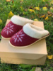 Тапочки домашні жіночі кімнатні «Сніжинка» Бордо