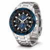 Чоловічий годинник Casio Edifice EF-539D-1A2 з хронографом та сталевим браслетом