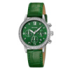 Жіночий класичний годинник Skmei 9384GN Green з календарем та секундоміром